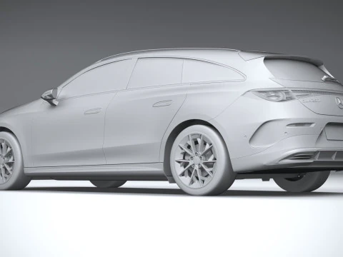 Mercedes-Benz CLA Shooting Brake 2026 Modello 3D