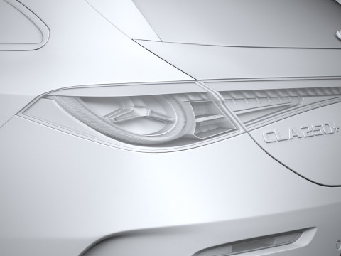 Mercedes-Benz CLA Shooting Brake 2026 3D 모델