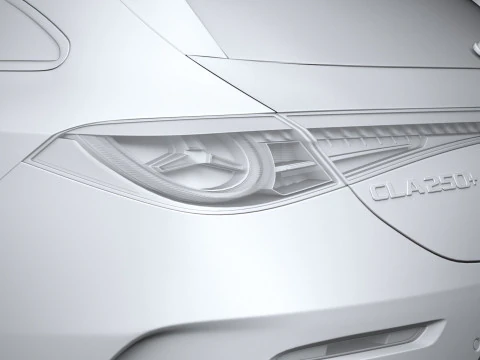 Mercedes-Benz CLA Shooting Brake 2026 Modello 3D