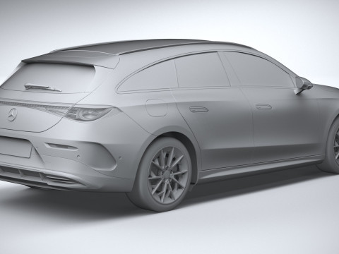 Mercedes-Benz CLA Shooting Brake 2026 3D 모델