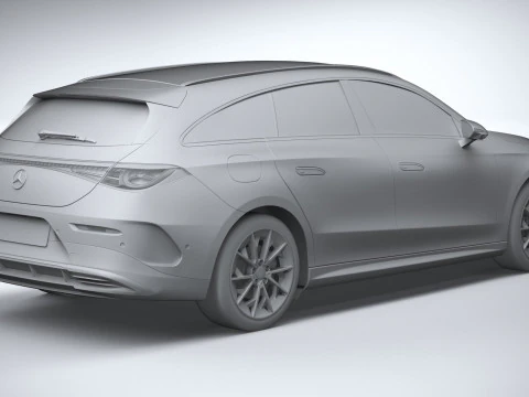 Mercedes-Benz CLA Shooting Brake 2026 Modello 3D