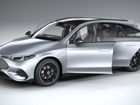 Mercedes-Benz CLA Shooting Brake 2026 3D 모델