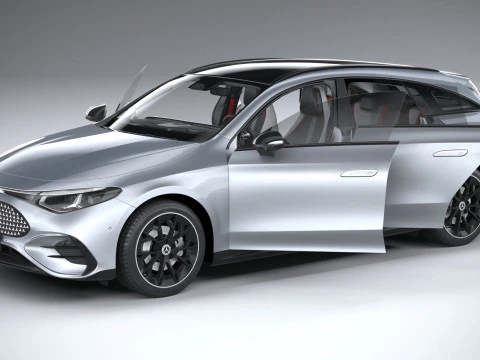 Mercedes-Benz CLA Shooting Brake 2026 Modello 3D