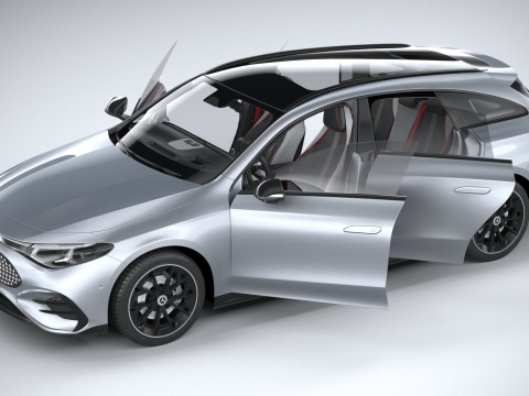 Mercedes-Benz CLA Shooting Brake 2026 3D 모델