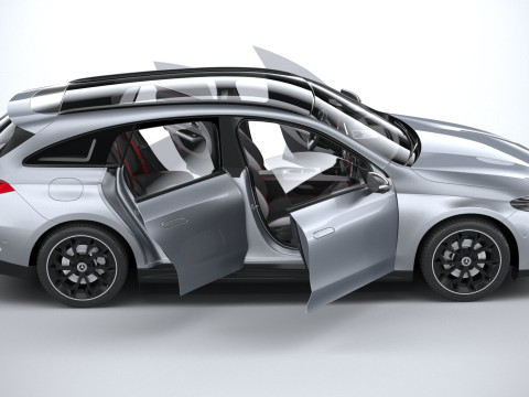 Mercedes-Benz CLA Shooting Brake 2026 3D 모델