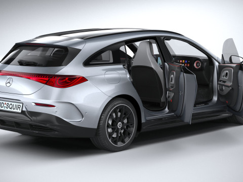Mercedes-Benz CLA Shooting Brake 2026 3D 모델