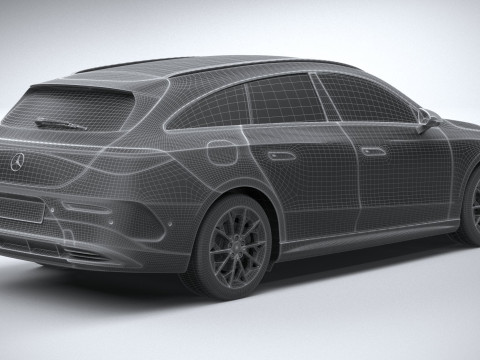 Mercedes-Benz CLA Shooting Brake 2026 3D 모델