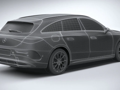 Mercedes-Benz CLA Shooting Brake 2026 Modello 3D