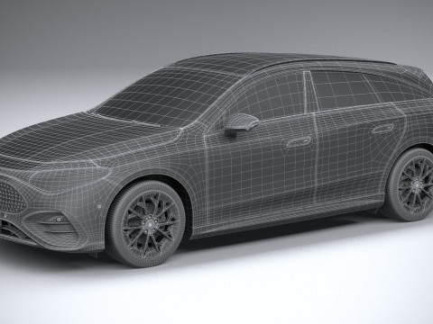Mercedes-Benz CLA Shooting Brake 2026 3D 모델