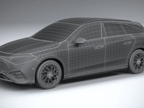 Mercedes-Benz CLA Shooting Brake 2026 Modello 3D