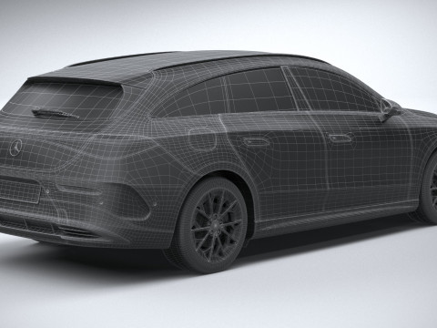 Mercedes-Benz CLA Shooting Brake 2026 3D 모델