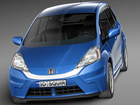 Honda Fit EV 2013 3D Model