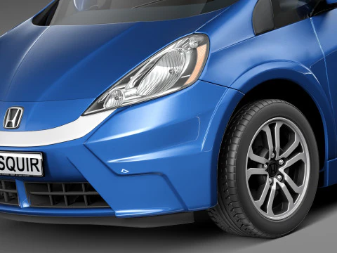 Honda Fit EV 2013 3D Model