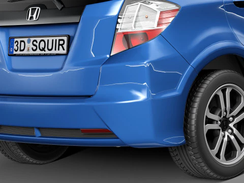 Honda Fit EV 2013 3D Model