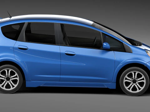 Honda Fit EV 2013 3D Model