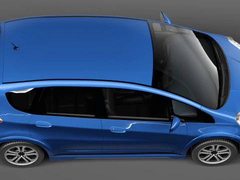 Honda Fit EV 2013 3D Model