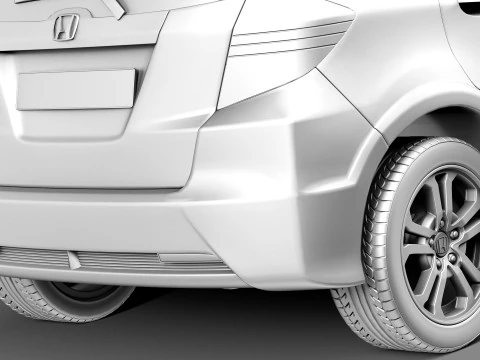 Honda Fit EV 2013 3D Model