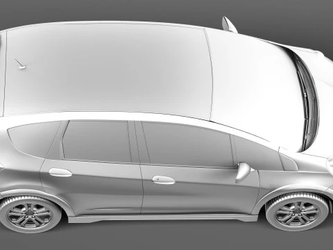 Honda Fit EV 2013 3D Model