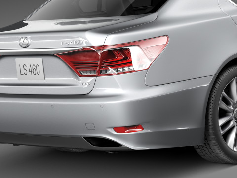 Lexus LS 460 2013 3Dモデル