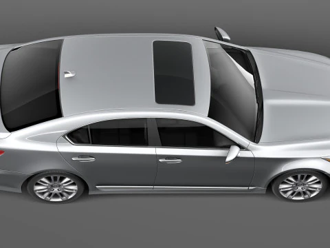 Lexus LS 460 2013 3D Model