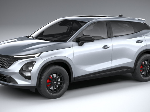 Chery Tiggo 5X 2025 Model 3D
