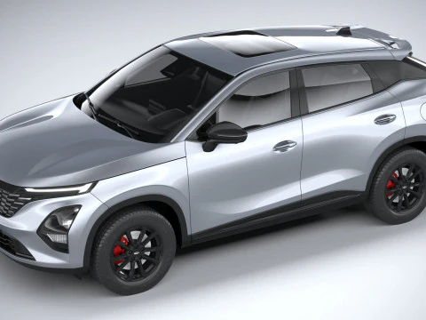 Chery Tiggo 5X 2025 3D Model