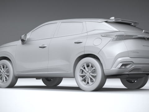 Chery Tiggo 5X 2025 3Dモデル
