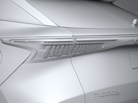 Chery Tiggo 5X 2025 3Dモデル