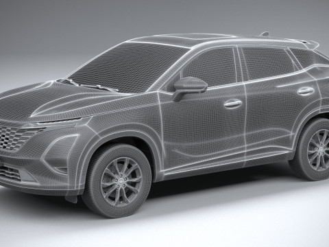 Chery Tiggo 5X 2025 3Dモデル