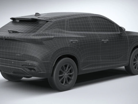 Chery Tiggo 5X 2025 3D Model