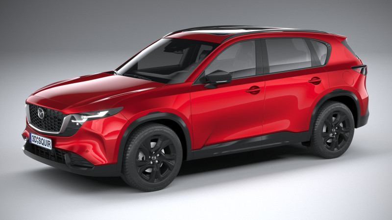 Mazda CX-5 2026 3D मॉडल .c4d .max .obj .3ds .fbx .stl .blend