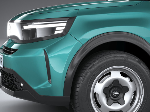 Opel Frontera Hybrid 2025 3D Model