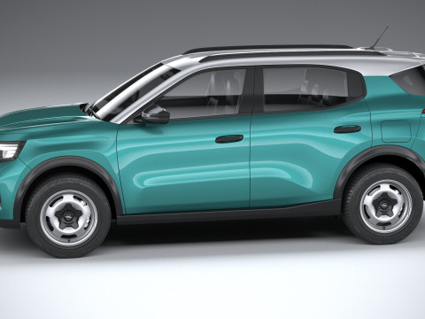 Opel Frontera Hybrid 2025 3D Model