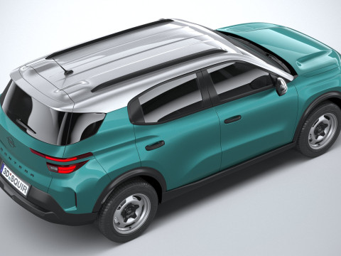 Opel Frontera Hybrid 2025 3D Model