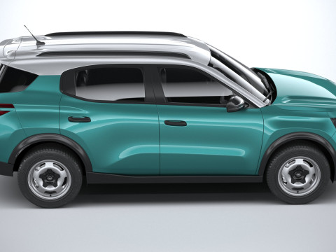 Opel Frontera Hybrid 2025 3D Model