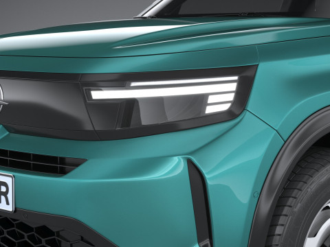 Opel Frontera Hybrid 2025 3D Model