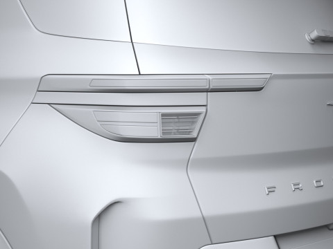 Opel Frontera Hybrid 2025 3D Model