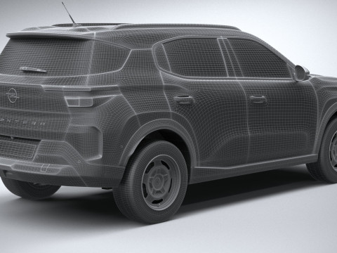 Opel Frontera Hybrid 2025 3D Model