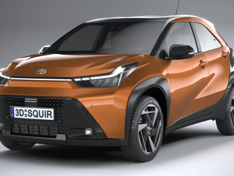 Toyota Aygo X 2026 3D Model