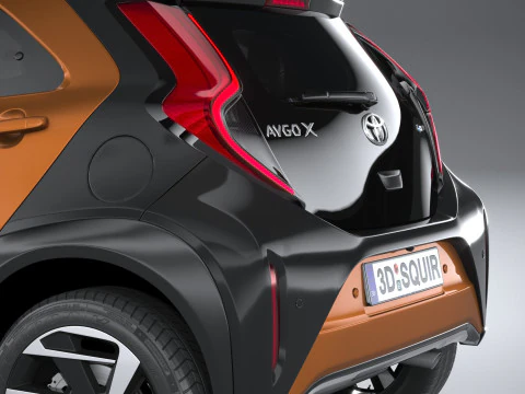 Toyota Aygo X 2026 3D Model