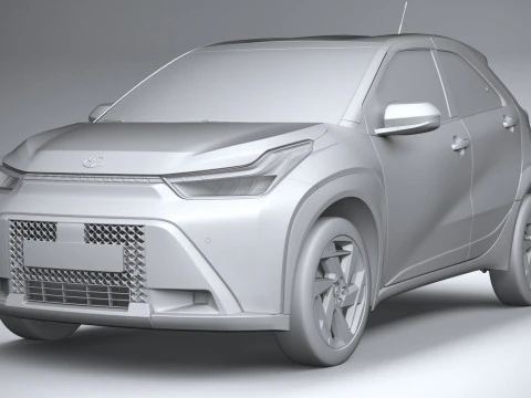 Toyota Aygo X 2026 3D Model