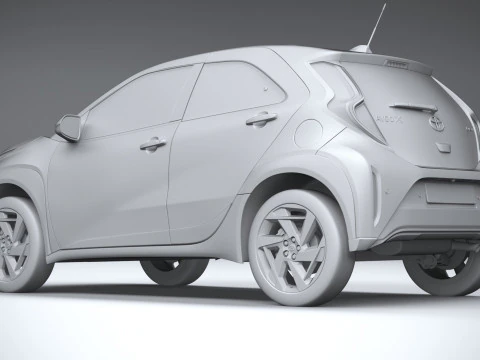 Toyota Aygo X 2026 3D Model