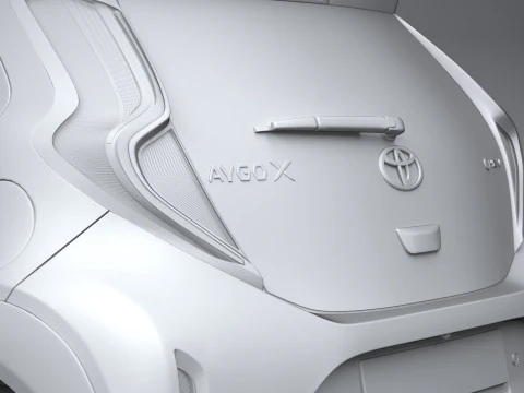 Toyota Aygo X 2026 3D Model