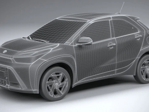 Toyota Aygo X 2026 3D Model