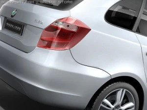 Skoda Fabia Combi 2008 3D Model