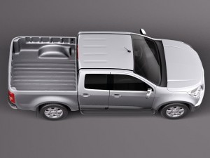Chevrolet Colorado 2012 Double Cab Modelo 3D
