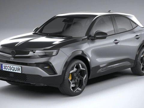 Opel Mokka GSE 2025 3D Model