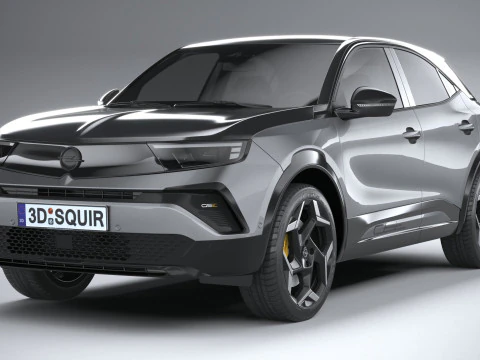 Opel Mokka GSE 2025 3D Model