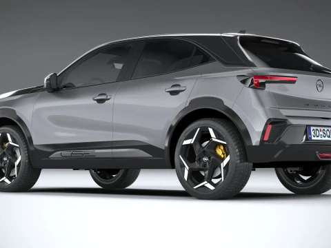 Opel Mokka GSE 2025 3D Model
