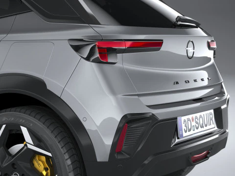 Opel Mokka GSE 2025 3D Model